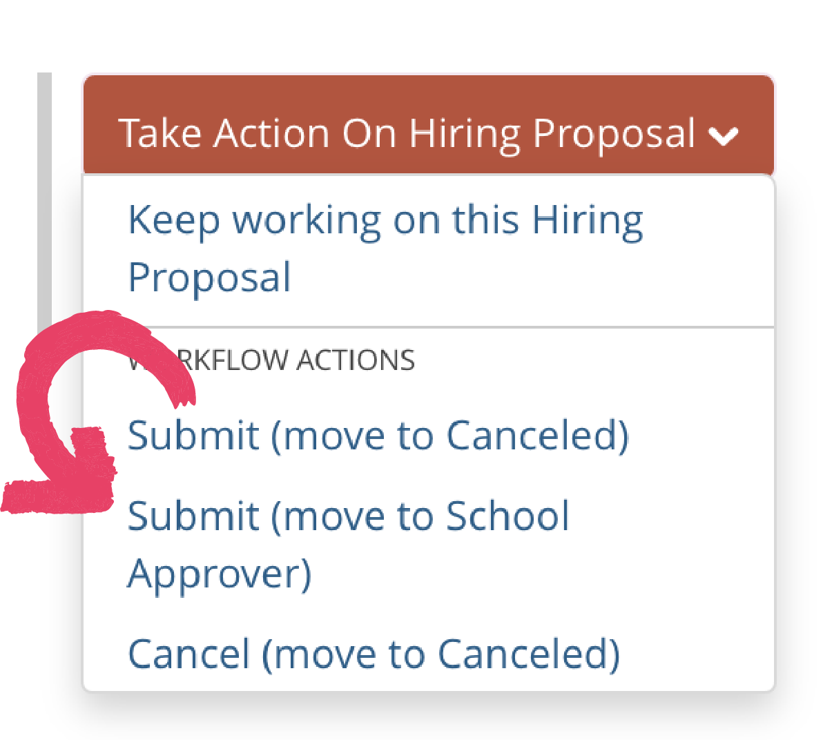 move to school approver